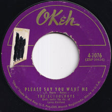 画像をギャラリービューアに読み込む, Schoolboys - Shirley / Please Say You Want Me (7 inch Record / Used)
