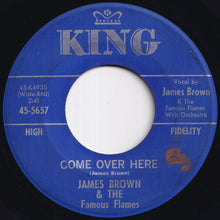 Load image into Gallery viewer, James Brown And The Famous Flames - Shout And Shimmy / Come Over Here (7 inch Record / Used)
