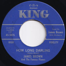画像をギャラリービューアに読み込む, James Brown And The Famous Flames - Again / How Long Darling (7 inch Record / Used)
