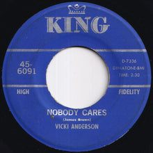 画像をギャラリービューアに読み込む, Vicki Anderson / James Brown - Nobody Cares / Think (7 inch Record / Used)
