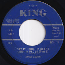 画像をギャラリービューアに読み込む, James Brown - Say It Loud - I'm Black And I'm Proud (Part 1) / (Part 2) (7 inch Record / Used)
