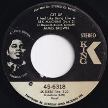 画像をギャラリービューアに読み込む, James Brown - Get Up I Feel Like Being Like A Sex Machine (Part 1) / (Part 2) (7 inch Record / Used)
