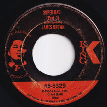 画像をギャラリービューアに読み込む, James Brown - Super Bad (Part 1 &amp; Part 2) / (Part 3) (7 inch Record / Used)

