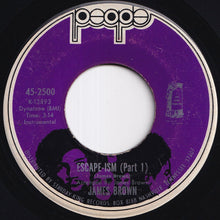 画像をギャラリービューアに読み込む, James Brown - Escape-ism (Part 1) / (Part 2 &amp; 3)  (7 inch Record / Used)
