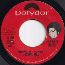 画像をギャラリービューアに読み込む, James Brown - Make It Funky (Part 1) / (Part 2) (7 inch Record / Used)
