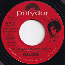 画像をギャラリービューアに読み込む, James Brown - Get On The Good Foot (Part 1) / (Part 2) (7 inch Record / Used)
