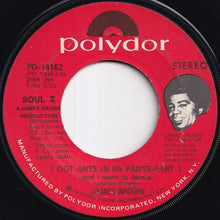 画像をギャラリービューアに読み込む, James Brown - I Got Ants In My Pants And I Want To Dance (Part 1) / (Part 15 &amp; 16) (7 inch Record / Used)
