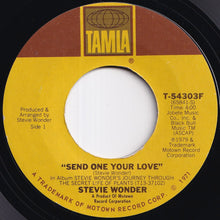 画像をギャラリービューアに読み込む, Stevie Wonder - Send One Your Love / (Instrumental) (7 inch Record / Used)
