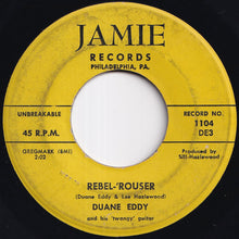 画像をギャラリービューアに読み込む, Duane Eddy And His 'Twangy' Guitar - Rebel-'Rouser / Stalkin' (7 inch Record / Used)

