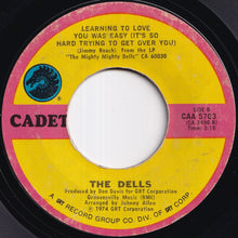 Load image into Gallery viewer, Dells - Bring Back The Love Of Yesterday / Learning To Love You Was Easy (It's So Hard Trying To Get Over You) (7 inch Record / Used)
