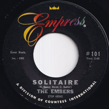 Load image into Gallery viewer, Embers - Solitaire / I'm Feeling All Right Again (7 inch Record / Used)
