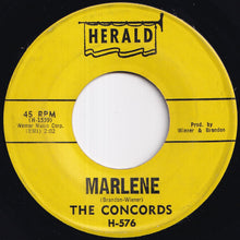 Load image into Gallery viewer, Concords - Marlene / Our Love Wasn't Meant To Be (7 inch Record / Used)
