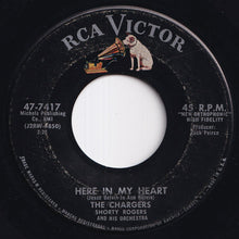 Load image into Gallery viewer, Chargers - The Counterfeiter / Here In My Heart (7 inch Record / Used)
