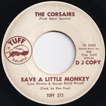 画像をギャラリービューアに読み込む, Corsairs - Save A Little Monkey / Instrumental Background To Save A Little Monkey (7 inch Record / Used)
