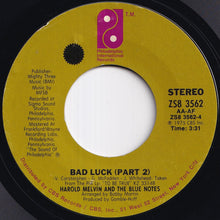 画像をギャラリービューアに読み込む, Harold Melvin And The Blue Notes - Bad Luck (Part 1) / (Part 2) (7 inch Record / Used)
