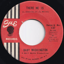 画像をギャラリービューアに読み込む, Baby Washington - No Time For Pity / There He Is (7 inch Record / Used)
