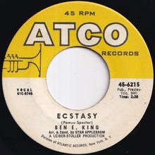 画像をギャラリービューアに読み込む, Ben E. King - Ecstasy / Yes (7 inch Record / Used)
