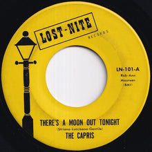 画像をギャラリービューアに読み込む, Capris - There's A Moon Out Tonight / Indian Girl (7 inch Record / Used)

