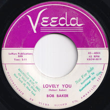 Load image into Gallery viewer, Bob Baker - Lovely You / I Miss You (7 inch Record / Used)
