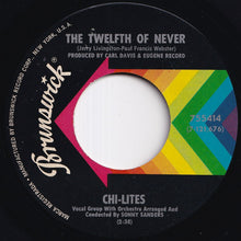 画像をギャラリービューアに読み込む, Chi-Lites - Let Me Be The Man My Daddy Was / The Twelfth Of Never (7 inch Record / Used)
