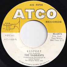 画像をギャラリービューアに読み込む, Vagrants - I Love, Love You (Yes I Do) / Respect (7 inch Record / Used)
