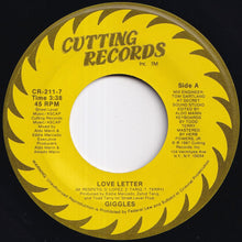 Load image into Gallery viewer, Giggles - Love Letter / Love Letter (7 inch Record / Used)
