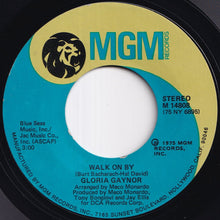 Load image into Gallery viewer, Gloria Gaynor - Walk On By / Real Good People (7 inch Record / Used)
