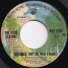 画像をギャラリービューアに読み込む, Four Seasons - December, 1963 (Oh, What A Night) / Slip Away (7 inch Record / Used)
