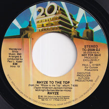 画像をギャラリービューアに読み込む, Rhyze - Rhyze To The Top (Stereo) / (Mono) (7 inch Record / Used)
