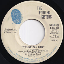 画像をギャラリービューアに読み込む, Pointer Sisters - Yes We Can Can / Jada (7 inch Record / Used)
