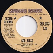 画像をギャラリービューアに読み込む, Dexter Redding - God Bless / Love Is Bigger Than Baseball (7 inch Record / Used)
