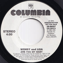 Load image into Gallery viewer, Wendy And Lisa - Are You My Baby / Happy Birthday (7 inch Record / Used)
