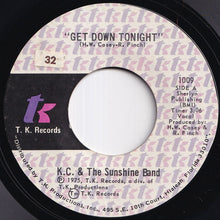 Load image into Gallery viewer, KC &amp; The Sunshine Band - Get Down Tonight / You Don't Know (7 inch Record / Used)
