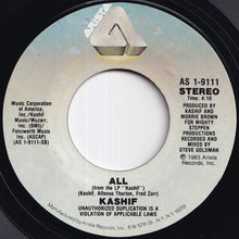 Load image into Gallery viewer, Kashif - Say Something Love / All (7 inch Record / Used)
