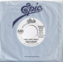 Load image into Gallery viewer, Luther Vandross - I Really Didn't Mean It / I Really Didn't Mean It (7 inch Record / Used)
