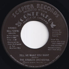 画像をギャラリービューアに読み込む, Armada Orchestra - Tell Me What You Want / (Disco Version) (7 inch Record / Used)
