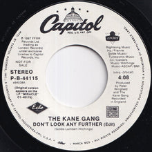 Load image into Gallery viewer, Kane Gang - Don't Look Any Further (Edit) / Don't Look Any Further (Edit) (7 inch Record / Used)
