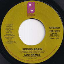 Load image into Gallery viewer, Lou Rawls - See You When I Git There / Spring Again (7 inch Record / Used)
