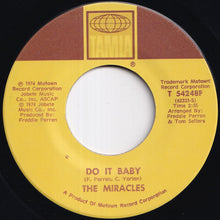Load image into Gallery viewer, Miracles - Do It Baby / I Wanna Be With You (7 inch Record / Used)
