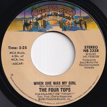 画像をギャラリービューアに読み込む, Four Tops - When She Was My Girl / Something To Remember (7 inch Record / Used)
