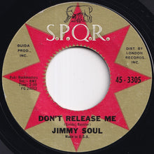 画像をギャラリービューアに読み込む, Jimmy Soul - If You Wanna Be Happy / Don't Release Me (7 inch Record / Used)
