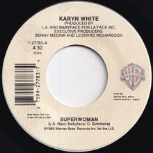 Load image into Gallery viewer, Karyn White - Superwoman (Edit) / Language Of Love (7 inch Record / Used)
