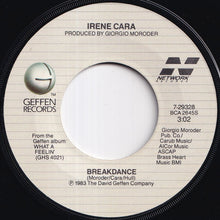 Load image into Gallery viewer, Irene Cara - Breakdance / Cue Me Up (7 inch Record / Used)
