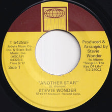 画像をギャラリービューアに読み込む, Stevie Wonder - Another Star / Creepin' (7 inch Record / Used)
