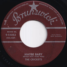 画像をギャラリービューアに読み込む, Crickets - Maybe Baby / Tell Me How (7 inch Record / Used)
