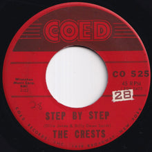 画像をギャラリービューアに読み込む, Crests - Step By Step / Gee (But I'd Give The World) (7 inch Record / Used)
