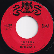 画像をギャラリービューアに読み込む, Craftsmen - Rock A-Long / Goofus (7 inch Record / Used)
