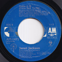 Load image into Gallery viewer, Janet Jackson - Come Back To Me (7" I'm Beggin' You Mix) / Vuelve A Mi (Come Back To Me) (7 inch Record / Used)
