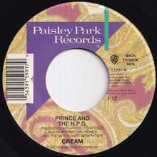 画像をギャラリービューアに読み込む, Prince And The N.P.G. - Cream / Gett Off (7 inch Record / Used)
