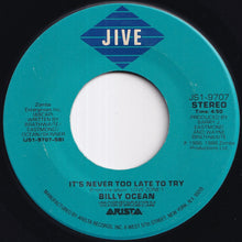 Load image into Gallery viewer, Billy Ocean - The Colour Of Love / It's Never Too Late To Try (7 inch Record / Used)
